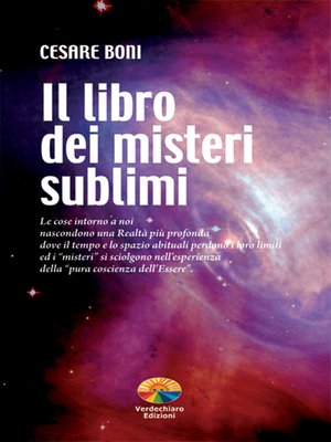 cover image of Il libro dei misteri sublimi